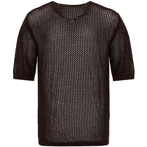 Antioch  T-Shirt Pago Regular Fit Cellular Knitted T-Shirt günstig online kaufen