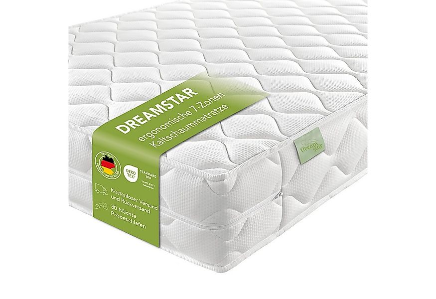 Kaltschaummatratze Ergo Flex, zwei unterschiedlich feste Liegeseiten (H2/H3 günstig online kaufen