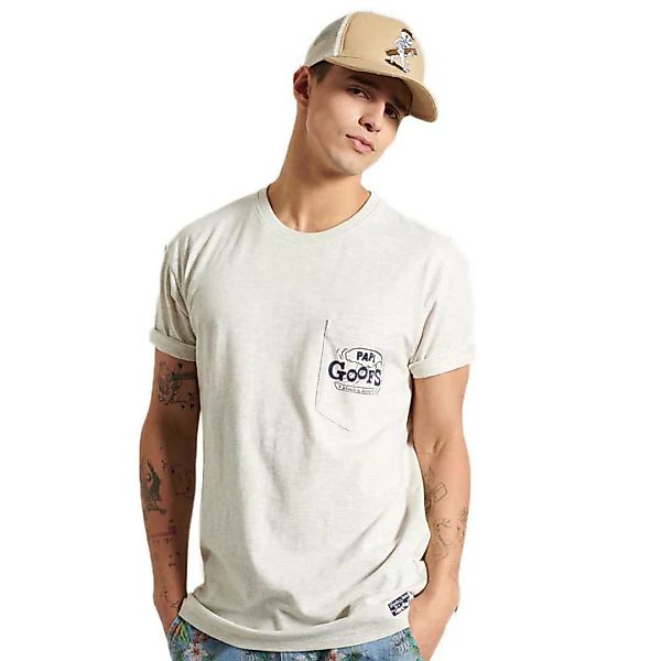 Superdry Sushi Rollers Pocket Kurzarm T-shirt 2XL Cadet Grey Marl günstig online kaufen