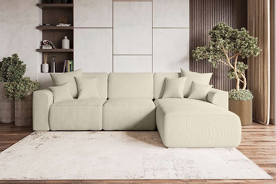 99rooms Ecksofa Gusto, Sofa L-Form, Eckcouch, günstig online kaufen