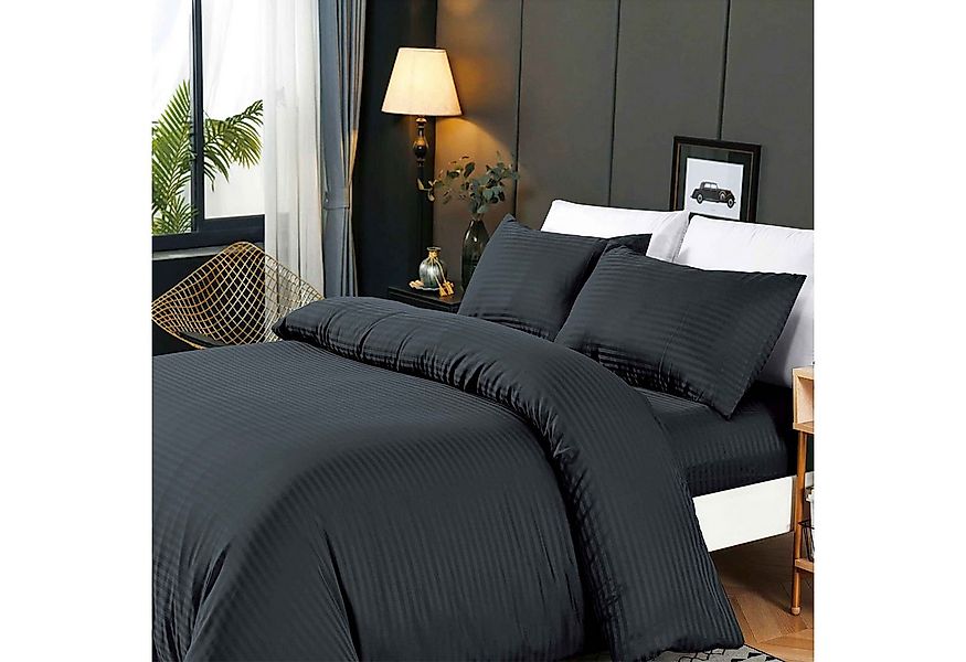 HOMELUX Bettwäsche 220x240 4teilig Bettbezüge 200x220 1er Set mit 50x70 2er günstig online kaufen