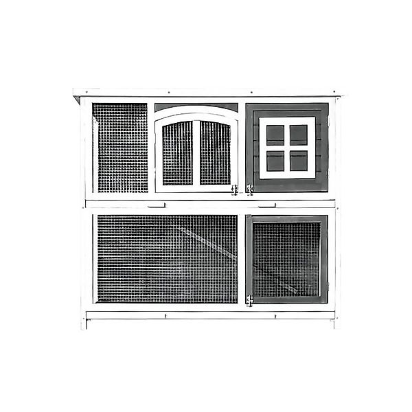 HOME DELUXE Kleintierstall MINO Kaninchenstall, Hasenstall, günstig online kaufen