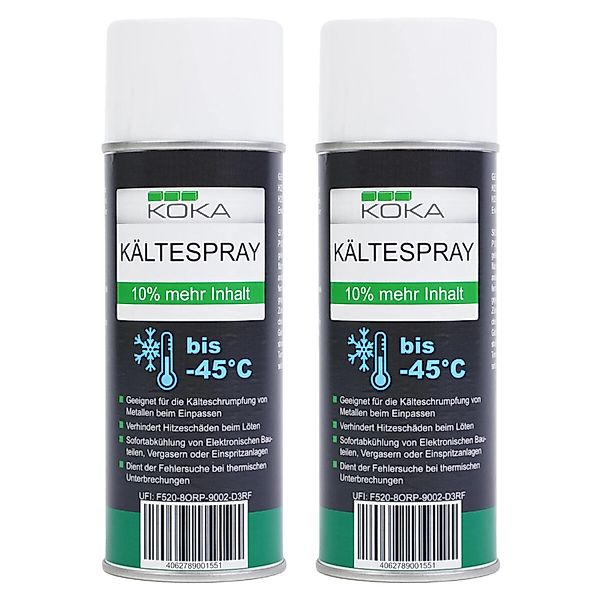 KOKA 2x Kältespray bis -45°C günstig online kaufen