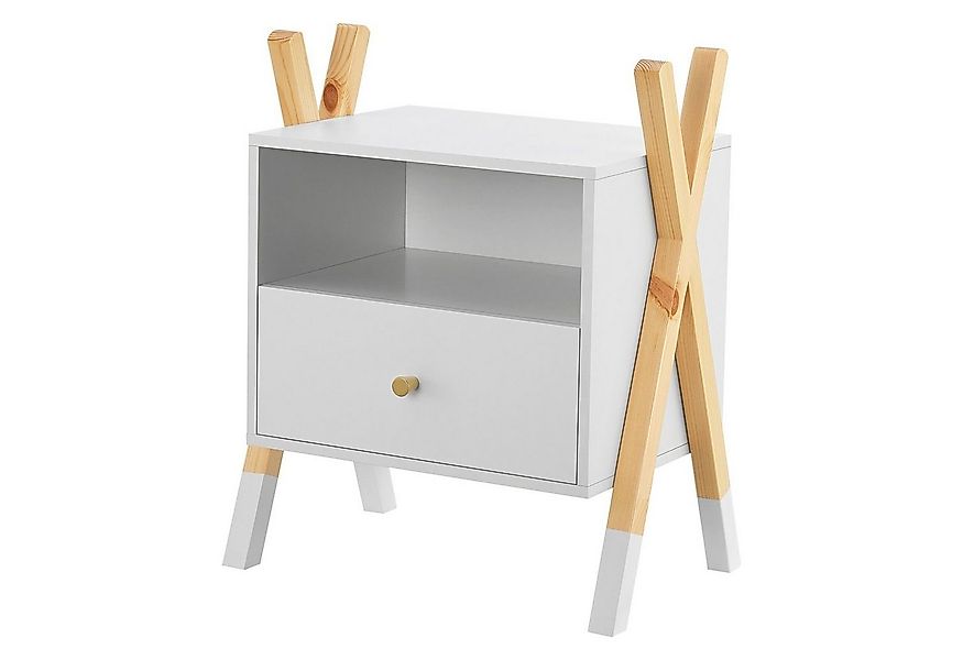 Juskys Nachttisch Jamie, stabil & standfest, moderne Optik, kompakt günstig online kaufen