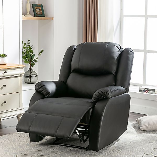 Odikalo Relaxsessel Einzelsessel, Fernsehsessel, Liegestuhl, PU-Leder, günstig online kaufen