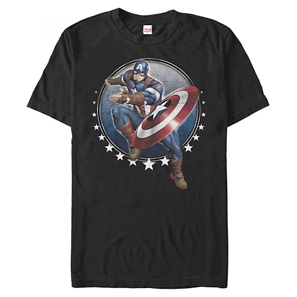 Marvel - Captain America Captain Toss - Männer T-Shirt günstig online kaufen