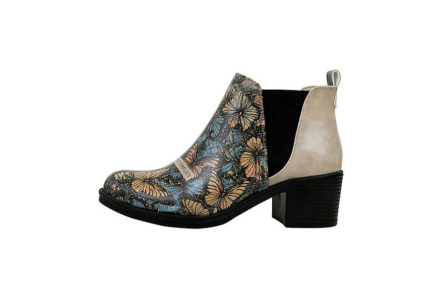 DOGO Eve Chelsea Boot Moths And Butterflies Damen Stiefeletten Stiefelette günstig online kaufen