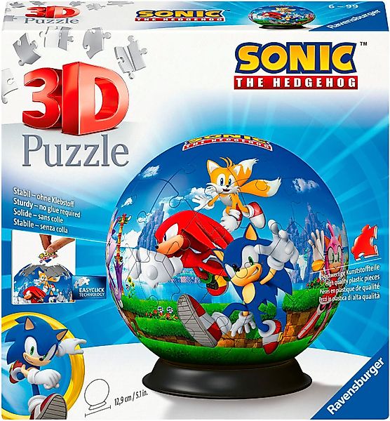 Ravensburger Puzzleball Sonic the Hedgehog, 72 günstig online kaufen