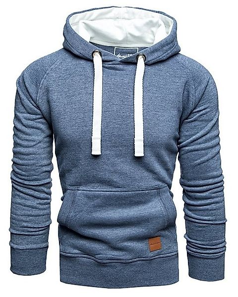 Amaci&Sons Kapuzenpullover LANSING Kapuzenpullover Herren Basic Kontrast Sw günstig online kaufen