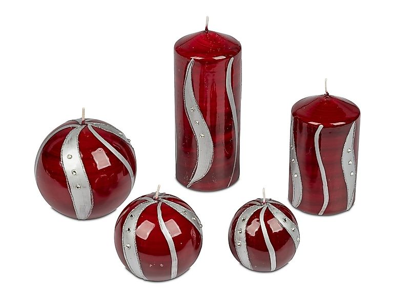 formano Stumpenkerze Dekorative Echtwachs-Stumpenkerze – Ideal für Tisch & günstig online kaufen