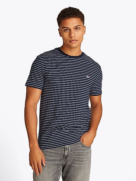 Tommy Jeans Rundhalsshirt TJM SLIM STRIPE günstig online kaufen