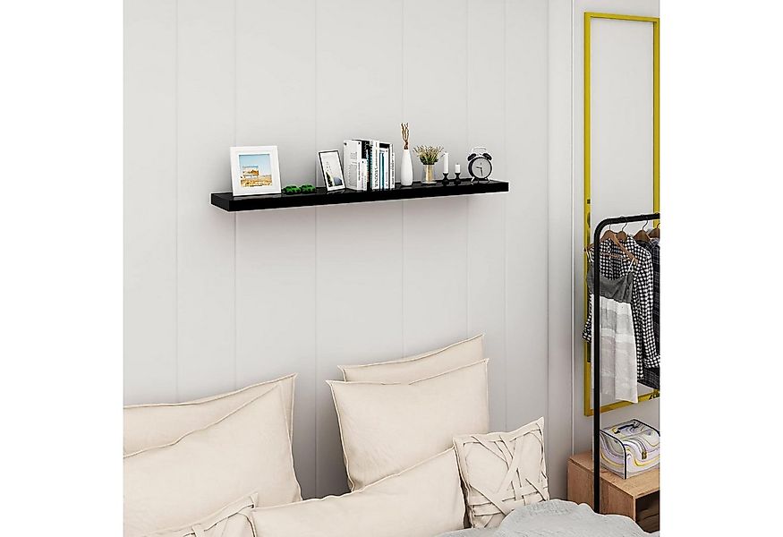 Woltu Wandregal, 1-tlg., hochglänzend Wandboard Schweberegal CD DVD Regal günstig online kaufen