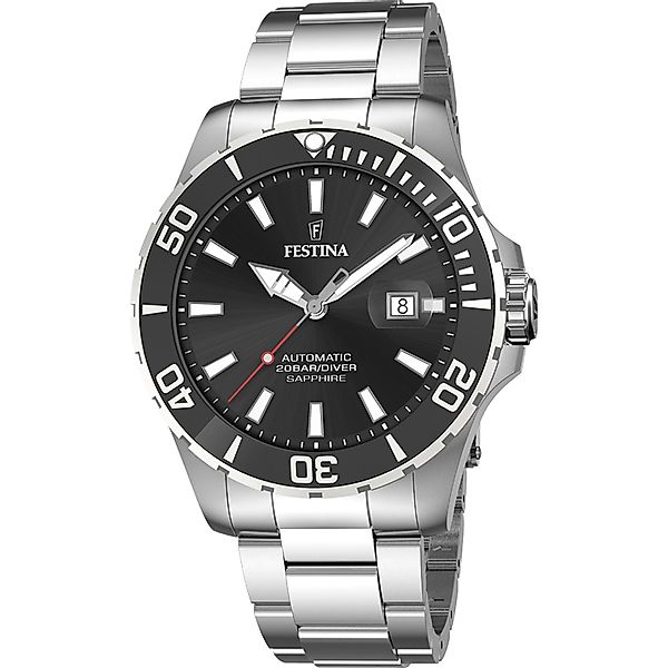 Festina Taucheruhr Automatikuhr F20531/4 – Schwarzes günstig online kaufen