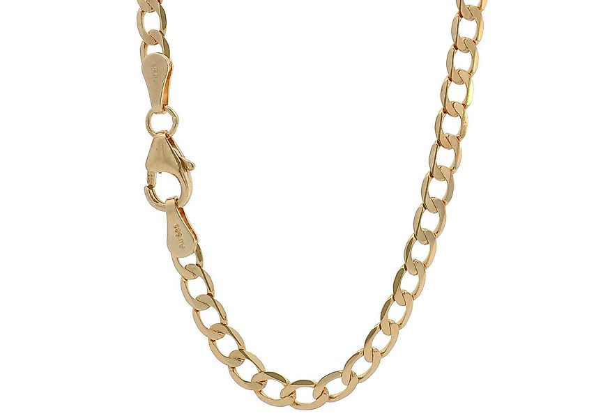 HOPLO Panzerkette Goldkette Panzerkette Länge 45cm - Breite 3,3mm - 585-14 günstig online kaufen