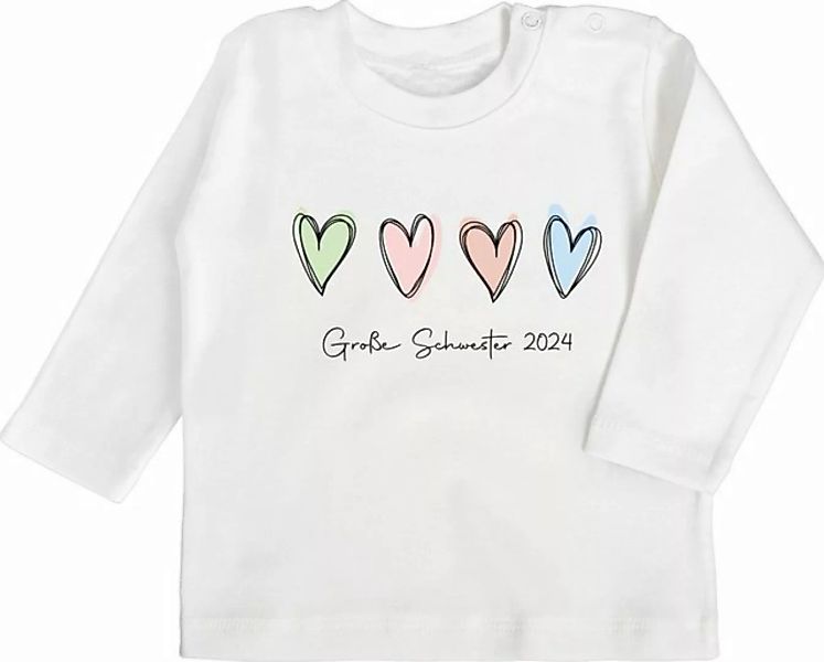 Shirtracer T-Shirt Große Schwester 2024 Big Sister Große Schwester günstig online kaufen