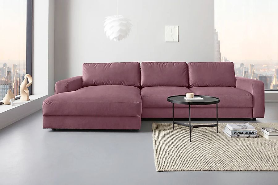 PLACES OF STYLE Ecksofa "Bloomfield, elegant, viel Platz, Mega Couch, Breit günstig online kaufen