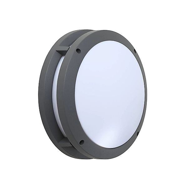 Lindby LED Smart Home Wandleuchte Außen Liren 10020145 Dimmbar Modern in Al günstig online kaufen