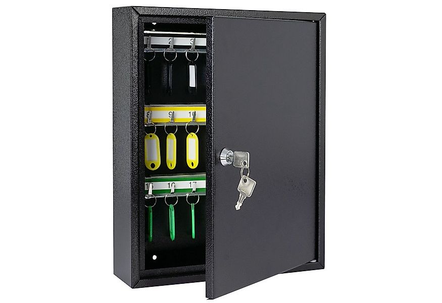 HMF Schlüsselkasten Abschließbarer Schlüsselschrank mit 42 Haken (Inkl. Sch günstig online kaufen