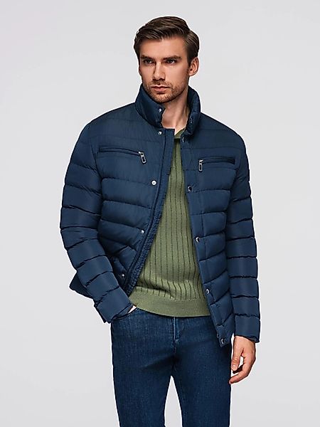 OMBRE Steppjacke Gesteppte Herrenjacke mit Stehkragen günstig online kaufen