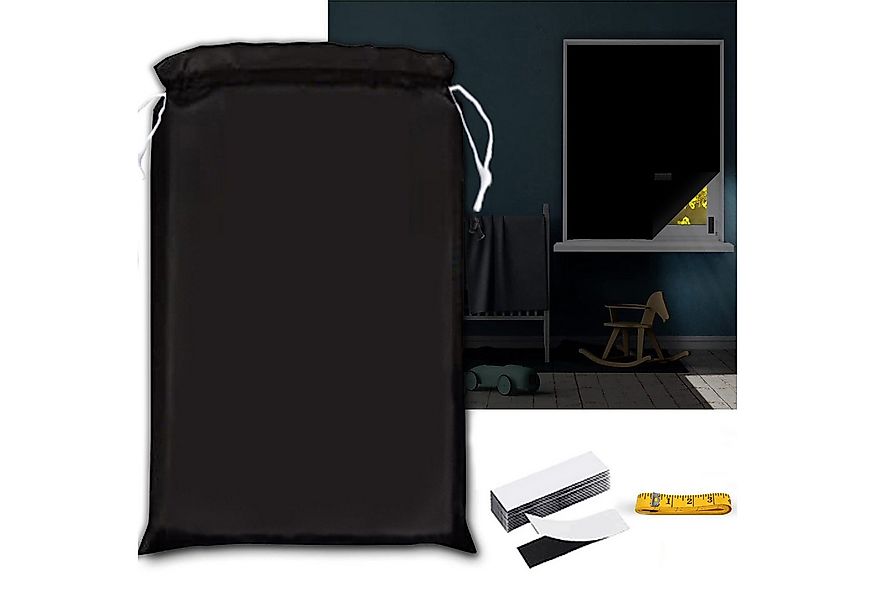 Verdunklungsrollo Verdunklungsstoff Fenster Verdunkelung 100%Lichtundurchlä günstig online kaufen