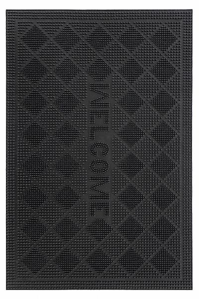 Kayoom Fußmatte "Elegant Entry 325" rechteckig 6 mm Höhe Türmatte, Gummi, E günstig online kaufen
