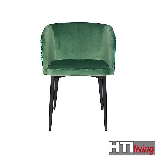 HTI-Living Polsterstuhl Esszimmerstuhl Destin Leaf Grün günstig online kaufen