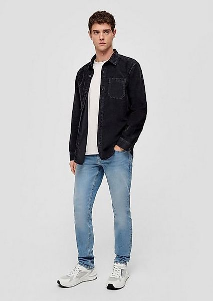 QS Slim-fit-Jeans RICK (1-tlg) Jeans Rick / Slim Fit / Mid Rise / Slim Leg günstig online kaufen