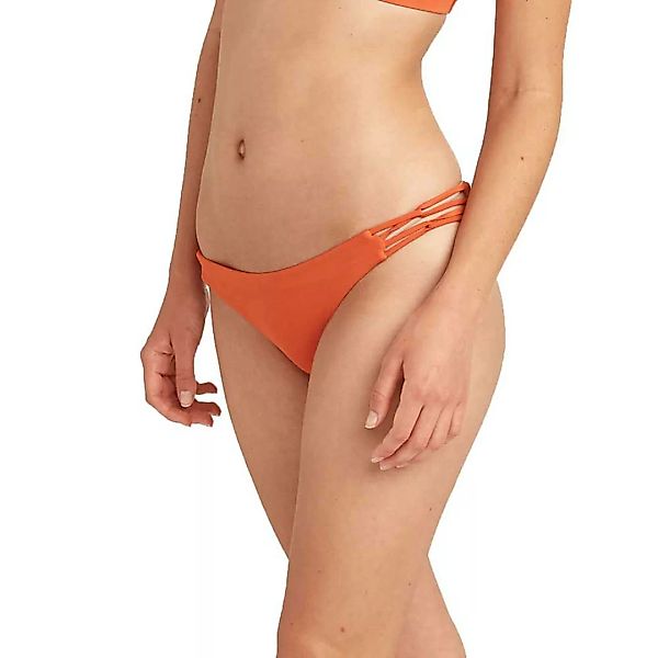 Rvca Solid Medium Loop Side Bikinihose XS Amber günstig online kaufen