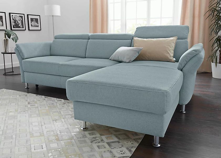 sit&more Ecksofa "Stardust L-Form", wahlweise mit Bettfunktion und Bettkast günstig online kaufen