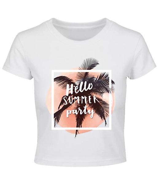 Summer Party · Crop T-Shirt günstig online kaufen