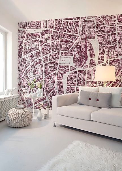 Architects Paper Fototapete »Atelier 47 Ancient City View 3«, Stadt, Vlies, günstig online kaufen