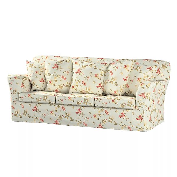 Bezug für Tomelilla 3-Sitzer Sofa nicht ausklappbar, blau-rosa, Sofahusse, günstig online kaufen