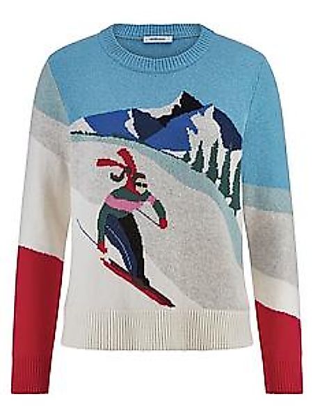 Rundhals-Pullover Peter Hahn weiss günstig online kaufen