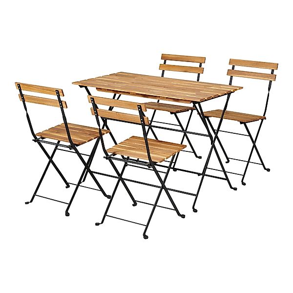 casa.pro Garten-Essgruppe, (Set, 5-tlg., 1 Tisch, günstig online kaufen