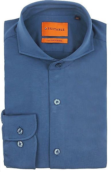 Suitable Sorona Hemd Denim Blau - Größe 38 günstig online kaufen