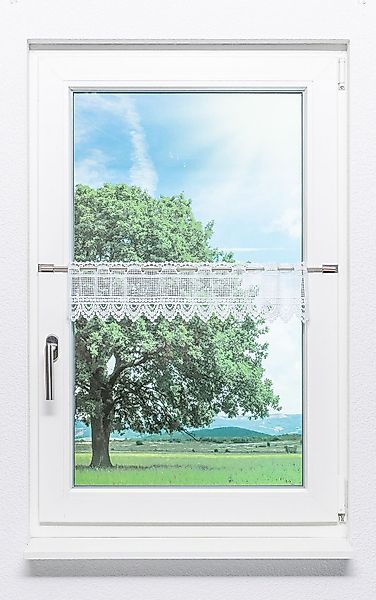 LYSEL® Scheibengardine Rustika, (1 St), transparent, günstig online kaufen