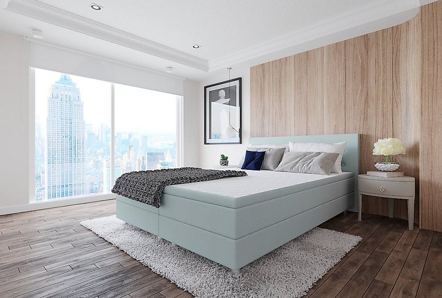 Best for Home Boxspringbett Neo Sawana Bonellfederkernmatratze mit 5 cm Top günstig online kaufen
