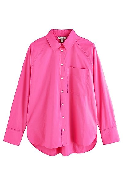 Next Langarmhemd Oversize-Langarmshirt aus Baumwolle, Kurzgröße günstig online kaufen