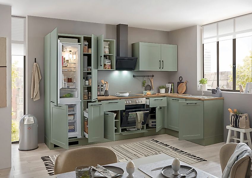 BASIC by Balculina Winkelküche "Marsi" Stellmaße 310x175 cm, wahlweise mit günstig online kaufen