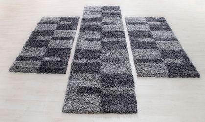 SIMPEX24 Hochflor-Bettumrandung Unicolor - Einfarbig, Höhe günstig online kaufen