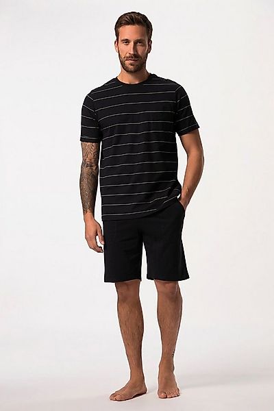 JP1880 Schlafanzug Schlafanzug kurzer Zweiteiler geringeltes T-Shirt günstig online kaufen