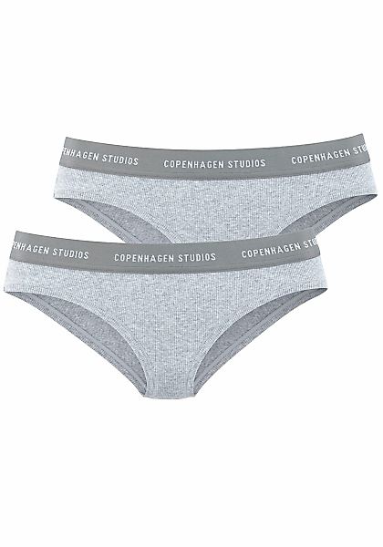 Copenhagen Studios Bikinislip "mit softem Logobund", aus gerippter Bio-Baum günstig online kaufen