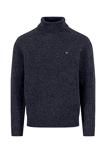 FYNCH-HATTON Rollkragenpullover im Strick-Look meliert günstig online kaufen