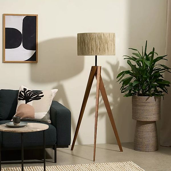 Cruz Lampenschirm (o 40 cm), Raffia - MADE.com günstig online kaufen