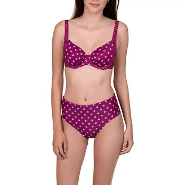 Lisca  Bikini Ober- und Unterteile Verstellbarer Badeanzugboden mit hoher T günstig online kaufen