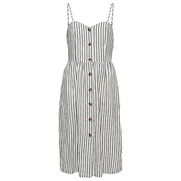 Only Luna Strpa Stripe Denim Qy Kurzes Kleid 36 White / Stripes günstig online kaufen