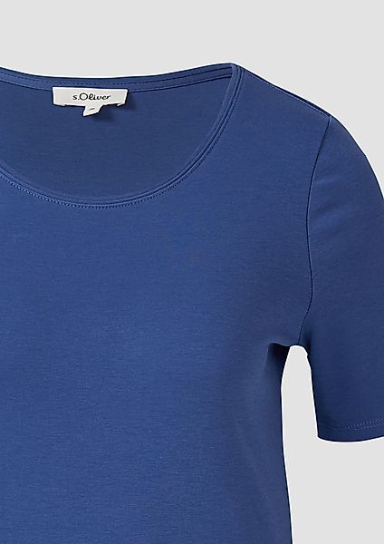 s.Oliver Kurzarmshirt T-Shirt aus Interlockjersey im günstig online kaufen