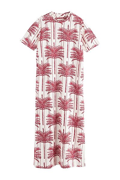 Next Maxikleid Schweres Maxi-T-Shirt-Kleid mit Flügelärmeln günstig online kaufen