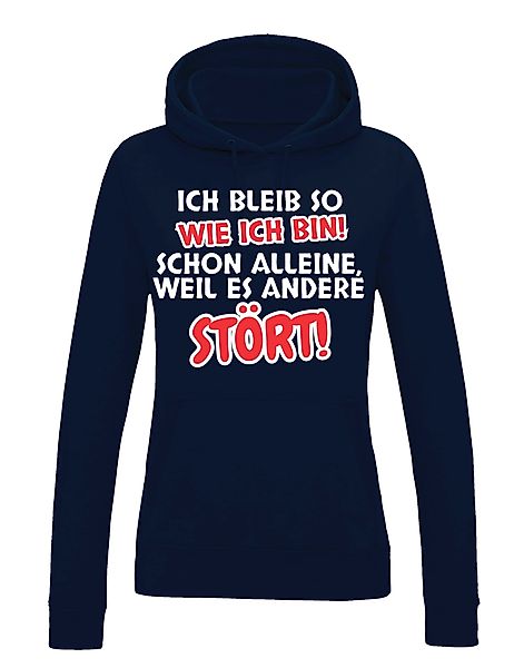 Youth Designz Kapuzenpullover "Ich bleibe so günstig online kaufen