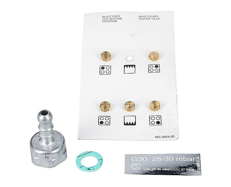 easyPART Montagezubehör Backofen wie Beko 4431910108 Gasdüsen Set beko 4431 günstig online kaufen